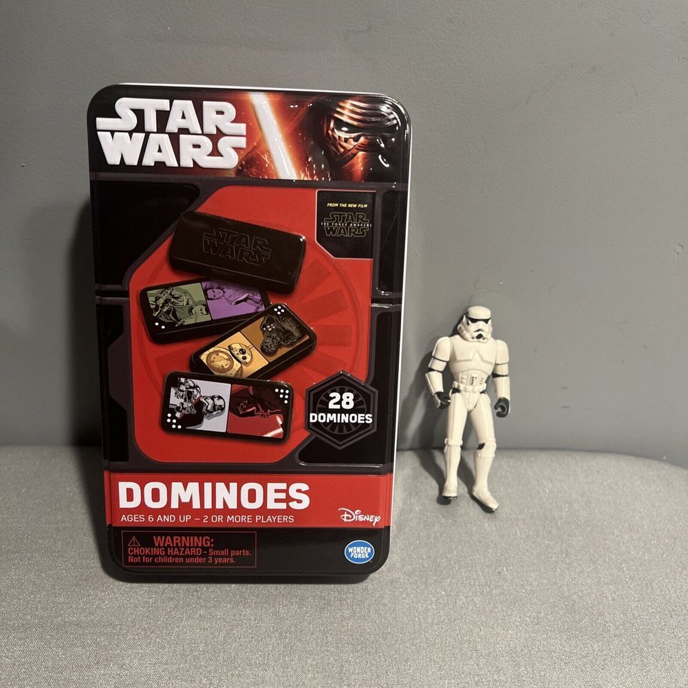 Star Wars Lot . Dominos Game And Star Wars Figurine